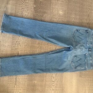 MOTHER Mid Rise Dazzler Crop